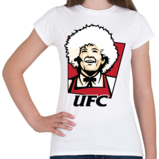 PRINTFASHION KFC Khabib - Női póló - Fehér