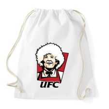 PRINTFASHION KFC Khabib - Sportzsák, Tornazsák - Fehér tornazsák