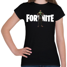 PRINTFASHION Khaby Fortnite - Női póló - Fekete női póló