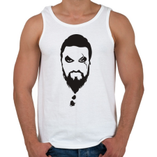 PRINTFASHION Khal Drogo arca 2. - Férfi atléta - Fehér atléta, trikó