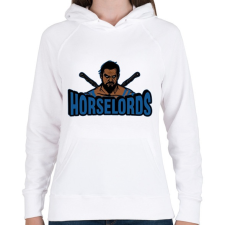 PRINTFASHION KhalDrogo squad - Női kapucnis pulóver - Fehér női pulóver, kardigán