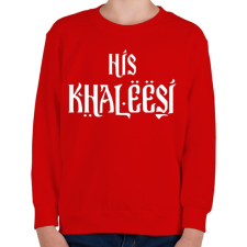PRINTFASHION KHALEESI - Gyerek pulóver - Piros gyerek pulóver, kardigán