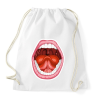 PRINTFASHION Kiáltás - Sportzsák, Tornazsák - Fehér