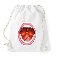 PRINTFASHION Kiáltás - Sportzsák, Tornazsák - Fehér tornazsák