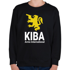 PRINTFASHION Kiba Arms International - Escape from Tarkov - Gyerek pulóver - Fekete