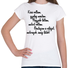 PRINTFASHION KICSI VOLTAM - Női póló - Fehér