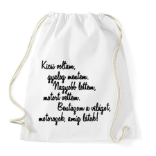 PRINTFASHION KICSI VOLTAM - Sportzsák, Tornazsák - Fehér tornazsák
