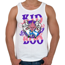 PRINTFASHION KID BOO - DBZ - Férfi atléta - Fehér atléta, trikó