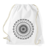 PRINTFASHION Kifesthető mandala minta3. - Sportzsák, Tornazsák - Fehér