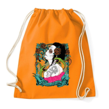 PRINTFASHION Kígyókirálynő - Sportzsák, Tornazsák - Narancssárga tornazsák