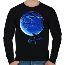 PRINTFASHION Kihívás elfogadva - Férfi pulóver - Fekete férfi pulóver, kardigán