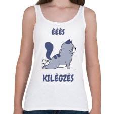 PRINTFASHION KILEGZES - Női atléta - Fehér női trikó