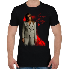 PRINTFASHION killing eve-villanelle - Férfi póló - Fekete