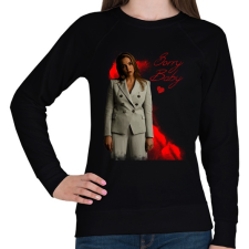 PRINTFASHION killing eve-villanelle - Női pulóver - Fekete női pulóver, kardigán