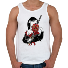 PRINTFASHION Kínai hercegnő - Férfi atléta - Fehér