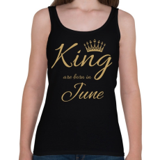 PRINTFASHION king - Női atléta - Fekete