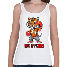 PRINTFASHION King of Fighter - Női atléta - Fehér