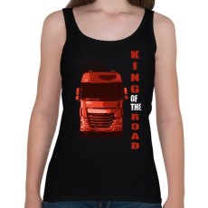 PRINTFASHION king of the road2 - Női atléta - Fekete