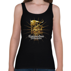 PRINTFASHION Kingdom Come Deliverance 2 - Női atléta - Fekete