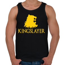 PRINTFASHION Kiralyölő - Férfi atléta - Fekete