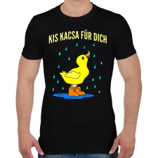 PRINTFASHION kis kacsa fürdik - Férfi póló - Fekete férfi póló