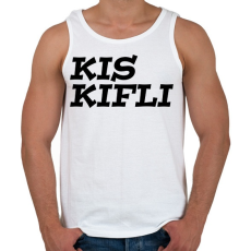 PRINTFASHION Kis kifli - Férfi atléta - Fehér