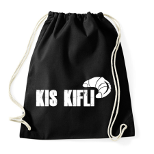 PRINTFASHION kis kifli - páros minta - Sportzsák, Tornazsák - Fekete tornazsák