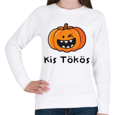 PRINTFASHION Kis tökös - Női pulóver - Fehér