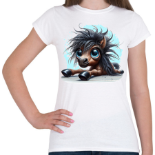 PRINTFASHION Kiscsikó - Női póló - Fehér női póló