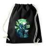 PRINTFASHION Kísértetház - Sportzsák, Tornazsák - Fekete
