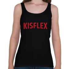 PRINTFASHION Kisflex - Női atléta - Fekete női trikó