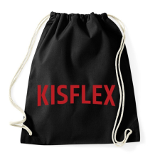 PRINTFASHION Kisflex - Sportzsák, Tornazsák - Fekete tornazsák