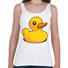 PRINTFASHION Kiskacsa  - Női atléta - Fehér női trikó