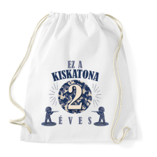 PRINTFASHION Kiskatona - Évszámmal - Sportzsák, Tornazsák - Fehér tornazsák