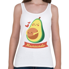 PRINTFASHION Kismama avokádó - Női atléta - Fehér