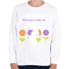 PRINTFASHION Kismama - Gyerek pulóver - Fehér gyerek pulóver, kardigán