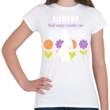 PRINTFASHION Kismama - Női póló - Fehér női póló