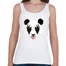 PRINTFASHION Kiss of a panda - Női atléta - Fehér