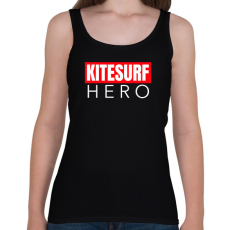 PRINTFASHION KITESURF HERO - Női atléta - Fekete