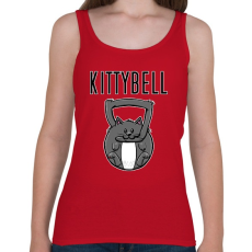 PRINTFASHION KittyBell - Női atléta - Cseresznyepiros