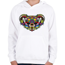 PRINTFASHION Koala - Gyerek kapucnis pulóver - Fehér gyerek pulóver, kardigán