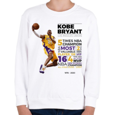 PRINTFASHION Kobe Bryant - Gyerek pulóver - Fehér gyerek pulóver, kardigán