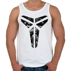 PRINTFASHION Kobe Bryant logo - Férfi atléta - Fehér