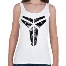 PRINTFASHION Kobe Bryant logo - Női atléta - Fehér