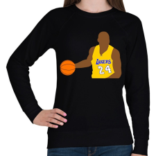 PRINTFASHION Kobe Bryant - Női pulóver - Fekete női pulóver, kardigán