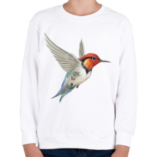 PRINTFASHION Kolibri - Gyerek pulóver - Fehér gyerek pulóver, kardigán