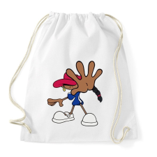 PRINTFASHION Kölyök nem dedós 5. - Sportzsák, Tornazsák - Fehér tornazsák