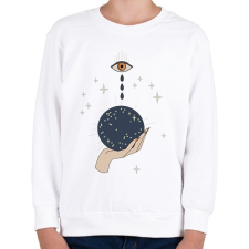 PRINTFASHION Könnyes varázs - Gyerek pulóver - Fehér gyerek pulóver, kardigán