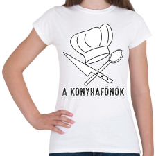 PRINTFASHION konyhafőnök - Női póló - Fehér női póló