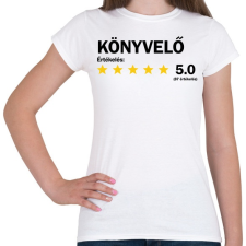 PRINTFASHION Könyvelő értékelés - Női póló - Fehér női póló